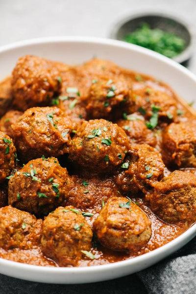 paleo meatballs marinara