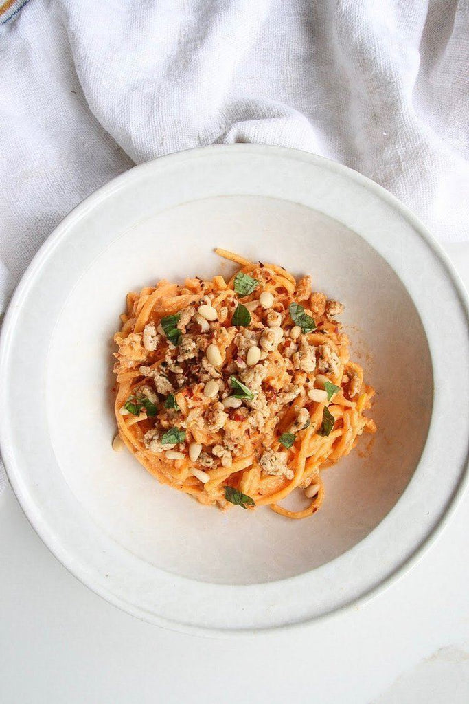 Italian Turkey Sausage & Pepper Pasta